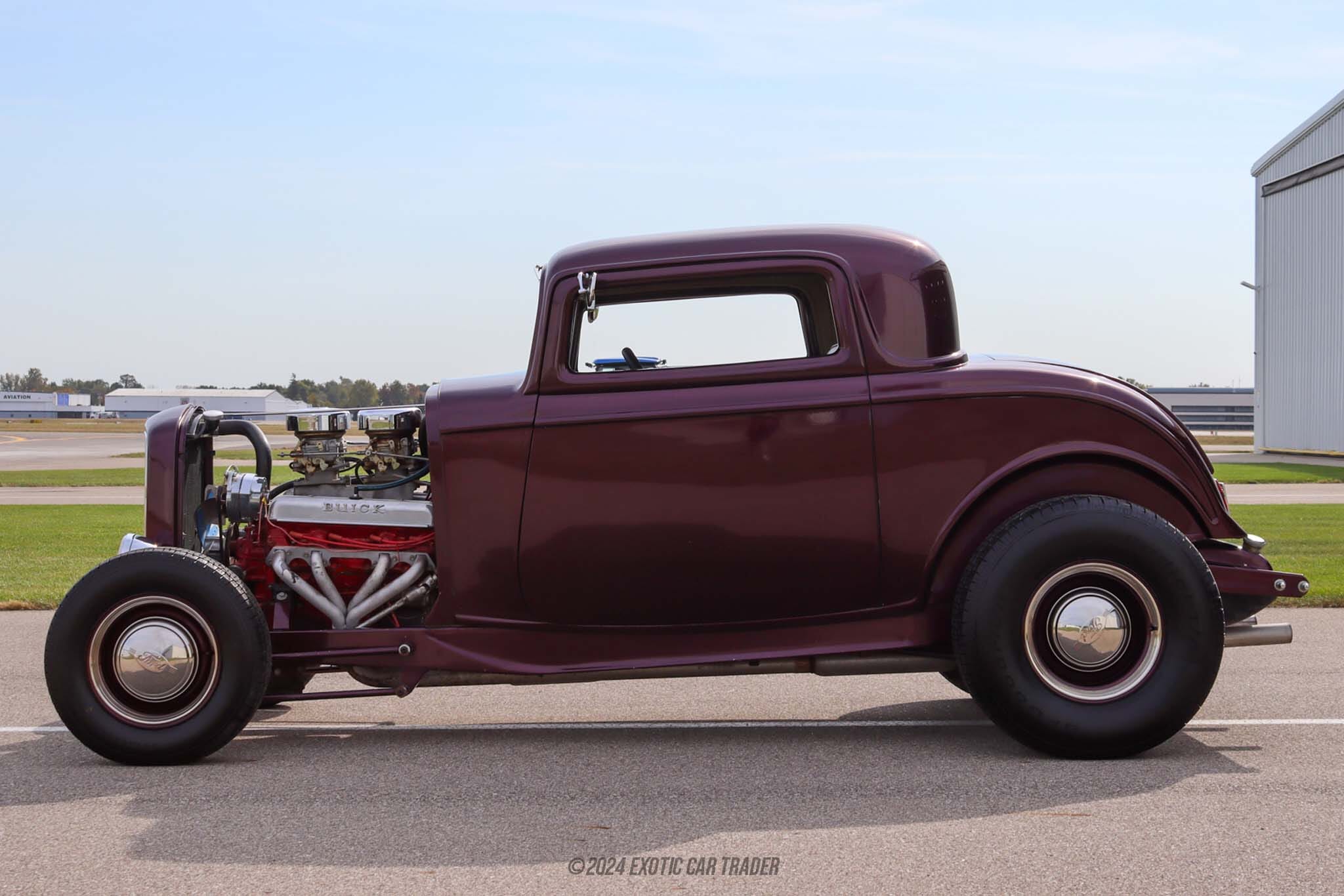 1932 Ford Model B 3-Window Coupe for Sale | Exotic Car